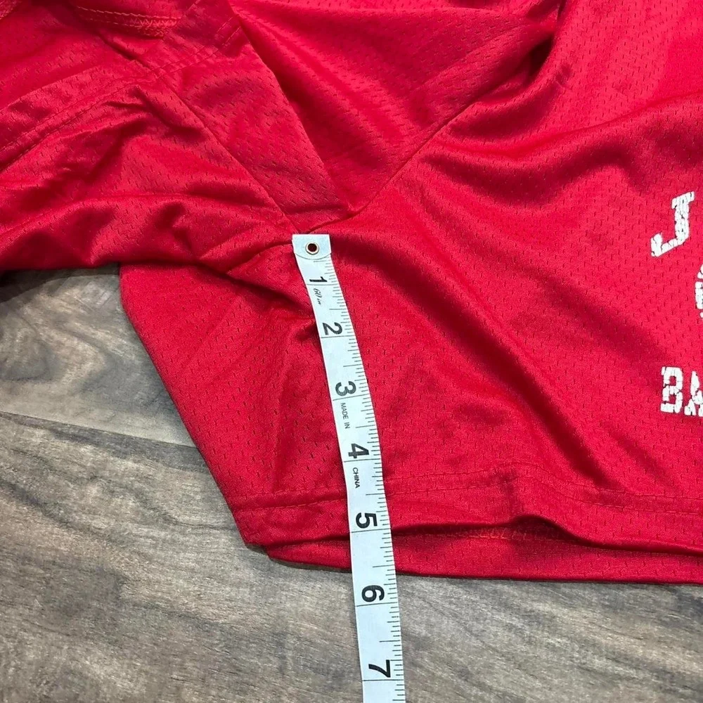True Vintage Champion Red Basketball Shorts 